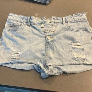Forever 21 denim jean shorts. US size 30